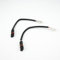 Aharon Motorrad 12V Verlaengerungskabel-Adapter für LED-Blinker | Kompatibel mit Motorrädern von BMW | Motorrad Blinker Adapterkabel | Kabeladapterstecker | Wasserdicht, Μotorradzubehör