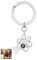 Glooraca Porte-clés personnalisé avec photo Porte-clés photo personnalisé avec photo à l'intérieur Porte-clés à projection personnalisé Cadeaux pour femmes hommes (Style 2)