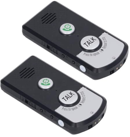 2 Way Voice Intercom Super Long Range Wireless Intercom Doorbell System Unit with Intercomunicador, Waterproof, 1000m Range for Home, Office, Laboratory