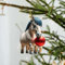 Niedlicher Pferde und Weihnachtskugeln Ornament Christbaumschmuck Acryl Pferde-Kugeln Weihnachtsanhänger Weihnachtsbaumschmuck Weihnachtspferde Anhänger Weihnachtsbaum Dekoration (B#, OneSize)