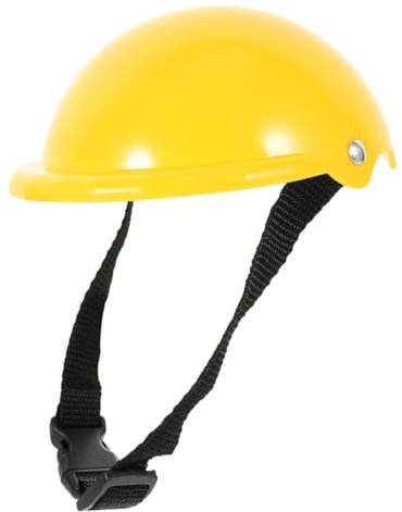 FRCOLOR Haustier Hut Schutzhelm für Haustiere Helm für Haustierpartys hundehelm Katzen Hut Spielzeug Schutzhelme Hund Parodie Helm Hundemütze Lokomotive Hündchen Geschenk Papagei Kleidung