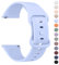 Mugust Correa para 22mm Reloj Inteligente Smartwatch,Liberación Rápida de Silicona Sport Suave Pulseras de Repuesto para 22mm Reloj para Hombre y Mujer(Azul marino)