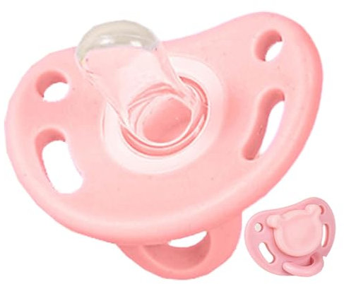Tétine pour bébé allaité, tétine pour tout-petit, tétine MAM Comfort avec étui de transport, tétines semblables à la poitrine pour bébés, garçons et filles, fêtes prénatales