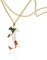 SIPURIS Halskette mit italienischer Karte, Edelstahl, Flagge, Anhänger, bunter Italien-Schmuck, personalisierter Schmuck, Edelstahl, Kein Edelstein