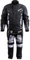 Rewon Gear motorrad anzug, 2-teiliges Set – Textilgewebe mit Cordura-Einsätzen – Jacke & Hose – Schwarz – verstellbare Passform, kratzfest – Ideal für Rennstrecken- und Straßenrennen