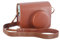 Riosin Instant Wide 400 Protective Case for Fujifilm Instax Wide 400 Camera, Premium PU Leather Camera Bag Cover with Removable Adjustable Strap (Brown)