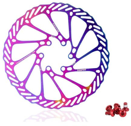 HOUSON Fahrrad Bremsscheibe, 160mm 180mm MTB Scheiben für Rennrad Mountainbike MTB BMX Stadtfahrrad G3 160MM