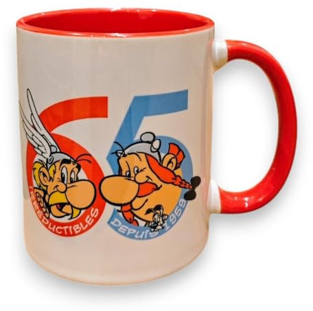 Tasse aus Porzellan Asterix und Obelix (65 Jahre Asterix und Obelix)