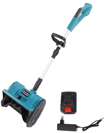 Pelle de Neige électrique, 12,5 Pouces de Largeur de 6,3 Pouces de 26 Pieds Jetant la Pelle de Neige sans Fil, Lance-Neige électrique électrique à Batterie (Réglementation