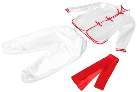 minkissy 1 Ensemble De Vêtements D'Entraînement Pour Enfants Uniforme De Kung Fu Costume De Kung Fu Tunique Chinoise Costume De De Kung Fu Pour Garçon Costume De Kung Fu