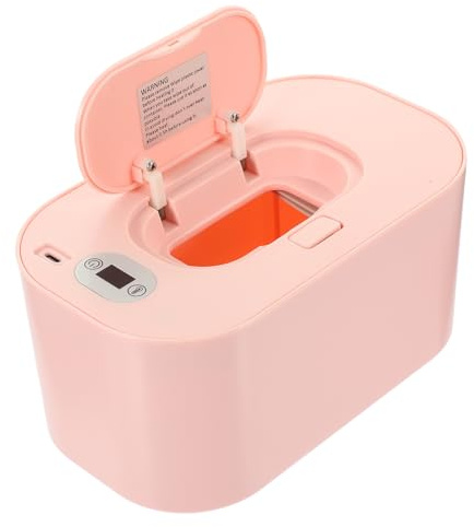 Kisangel Usb-heizgerät für Wischtücher Intelligente Heizbox mit Display Konstante Temperatur Tragbar für Zuhause und Unterwegs Aufbewahrungsbox für Feuchte Tücher