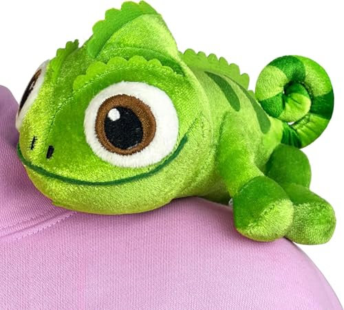 Pascal Kuscheltier Schulter, Pascal Schulter Plüschtier, Chamäleon Kuscheltier, Chamäleon Pascal Plüsch, Pascal Shoulder Plüschpuppe, Geschenk for Jungen Mädchen Fans