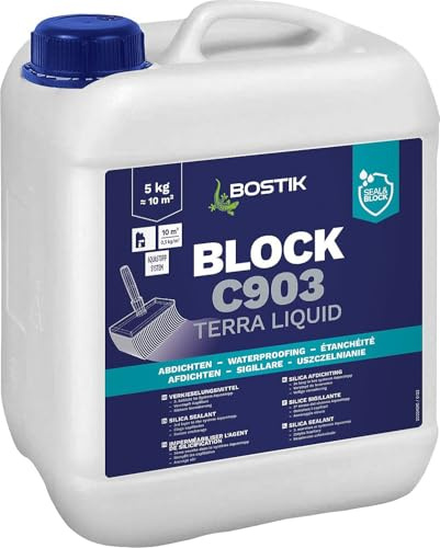 Bostik C903 Terra Liquid Isolier-Flüssig Verkieselungsmittel Abdichtung 5kg