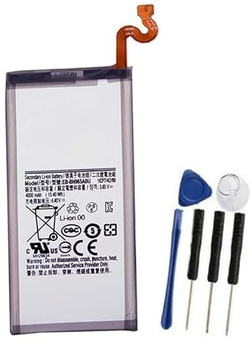 fastabattery Replacement EB-BN965ABU 1ICP7/42/89 3.85V 4000mAh Battery for Galaxy Note 9 SM-N960F SM-N9600 N9600 SM-N960F/DS
