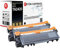 2 Original Reton Toner | 100% höhere Reichweite | kompatibel zu Brother TN-2420 TN2420 Neuste Chip Generation (Black+)
