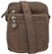 ekavale kleine Umhängetasche Damentasche aus hochwertigem wasserabwesendem Nylon Schultertasche (Braun)