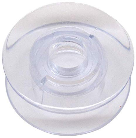 CKPSMS Lot de 20 bobines concaves transparentes #4120975-45 pour Viking 1,1+, Husqvarna Viking 1100, blanc 3200, 9800