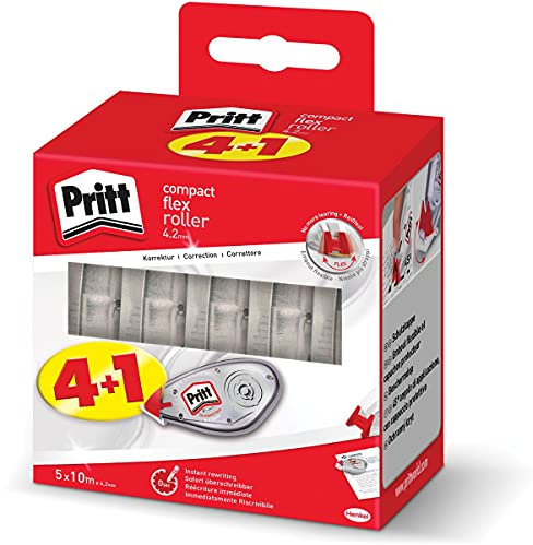 Pritt 674147 Correttore Compact Flex Roller - Conf. 5 pz