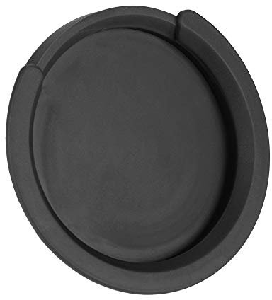 Vbest life Gitarren Feedback Buster, 86mm Gitarren Soundhole Feedback Buffer Cover Palstic Musikinstrumente Zubehör (Schwarz)