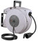 as - Schwabe Carrete de cable retráctil automático 18 m H07RN-F 3G1,5 - Enrollador de manguera - 180° Giratorio - 2 m de cable de conexión - desmontable - enrollacables para exterior IP44, 12647