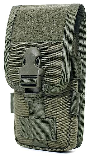 TRIWONDER Molle Klein Tasche, Taktische Tasche Multifunktional EDC Pouch Handytasche Gürteltasche (Grün)