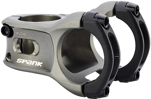 Spank Vorbau Split 35, 35 mm 40 mm Gun Metal Fahrrad Erwachsene Unisex