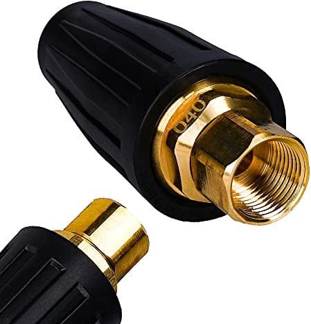 Wessper Ugello Rotante Turbo Filettatura Interna M18F Pistola Idropulitrice A Grilletto compatibile con l'idropulitrice Kärcher K HD HDS