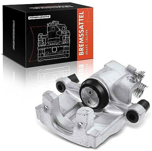 Frankberg Brake Caliper Disc Brake Rear Left Aluminium Compatible with Tourneo Connect Transit Connect P65 P70 P80 Replace# 4500870