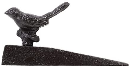 Beavorty Butée De Porte Décorative Oiseau Extérieur pour Maison Butée De Porte Fer Anti-Rayures