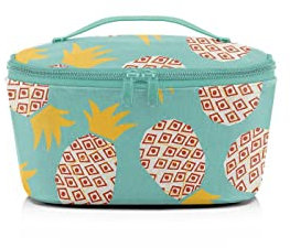 reisenthel coolerbag S pocket Kühltasche mit Obermaterial aus recycelten PET-Flaschen Ideal für das Mittagessen unterwegs, Couleur:pineapple