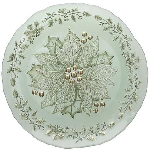 PIATTO ROTONDO CM 33 NATALE NOEL