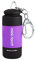 1 mini lampe torche de poche porte-clés rechargeable par USB - Lampe torche LED P3K3 étanche