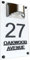 House Numbers Plaques Door Signs Street Names Solar Led Light Door Number 3D Numbers and Alphabets Customised