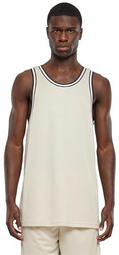 Urban Classics Herren Tank Top Mesh Tanktop, lässiges Tank Top für Männer, Rundhals, Loose Fit, Polyester-Mesh, Größen S - 5XL