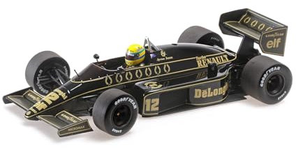 Minichamps 540863812 - Lotus Renaul. 98T Ayrton Senna 1986 Dirty Version 30th Anniversary Collection - maßstab 1/18 - Modellauto