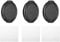 PATIKIL 49mm Lens Cap, 3 Pack Sides Pinch Snap Camera Lens Cover for Front Lens with Cloth, Suitable for 49mm Thread Universal DSLR Lenses for Nikon, for Fujifilm, for Pentax, for Leica