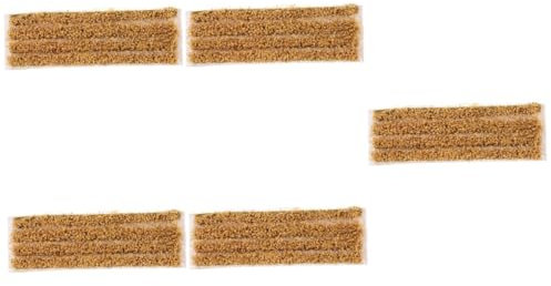 HOODANCOS 5sätze Statisches Plastikgras Miniatur Landschaftsdeko Für Sandtisch-szenen Zubehör Für Modellbau Und Mikro-landschaften