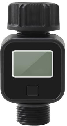 Digitaler Wasserdurchflussmesser, Wasserzähler für den Außenbereich, Gartenschlauch, Bewässerung, Messung des Wasserverbrauchs