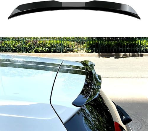 Auto Heckspoiler für Skoda Kodiaq 2016 2017 2018 2019 2020 2021 2022 2023 2024 2025, Kofferraumspoiler Dachspoiler Heckspoiler Lippe, Auto Tuning Zubehör,Bright Black