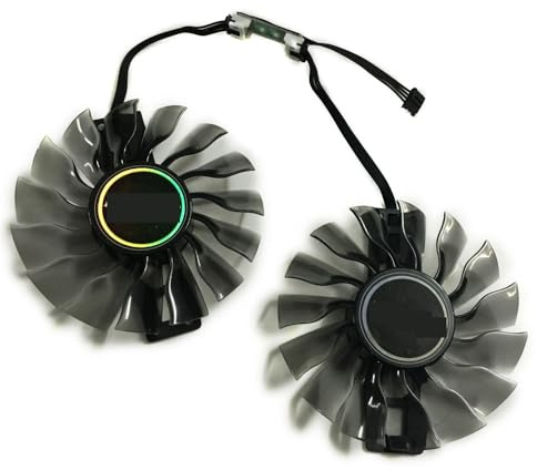 QWZOZST 2Pcs 85MM GA92S2H, for Palit for GeForce GTX 1060 for Super for JetStream, for Gainward GTX1060, for Graphics Video Cards Fan,VGA GPU Cooler