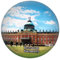 Neue Palace Potsdam Deutschland Kühlschrankmagnet 3D Kristallglas Tourist City Travel Souvenir Sammlung Geschenk Starke Kühlschrank Aufkleber