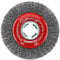 Bosch WBX418 4-1/2 in. Wheel Dia. X-Lock Arbor Tempered Steel Crimped Wire Wheel