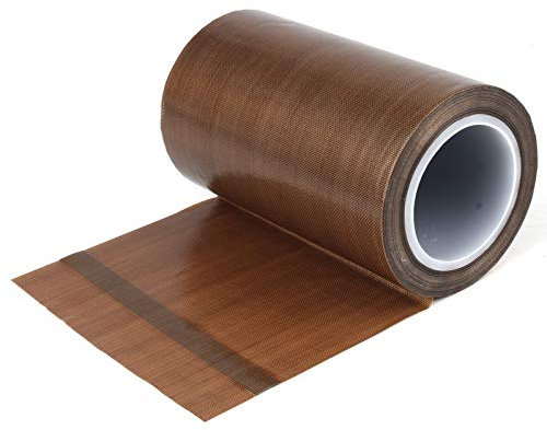 Semlos Teflon Klebeband für Vakuumierer Hitzebeständiges Klebeband Geeignet für fast alle Vakuumierer Modelle und für Industriellere Zwecke (100 mm x 10 m)