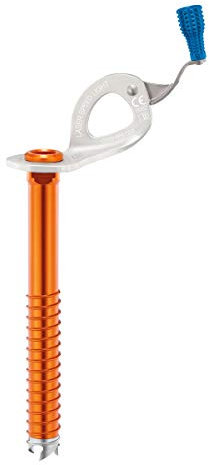 PETZL, Laser Speed Light, Ultralight Ice Screw Con Manico Integrato, Blu, 17 Cm, Unisex-Adulto