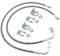89707 Bremsleitungen aus Edelstahl für 07–18 Jeep Wrangler JK 10,2–15,2 cm Hebebühne