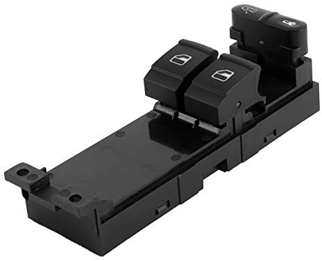 GTTCCG Interruptor de elevalunas eléctrico Botton del controlador de ventana delantera izquierda para Reemplazo para Skoda Fabia Octavia