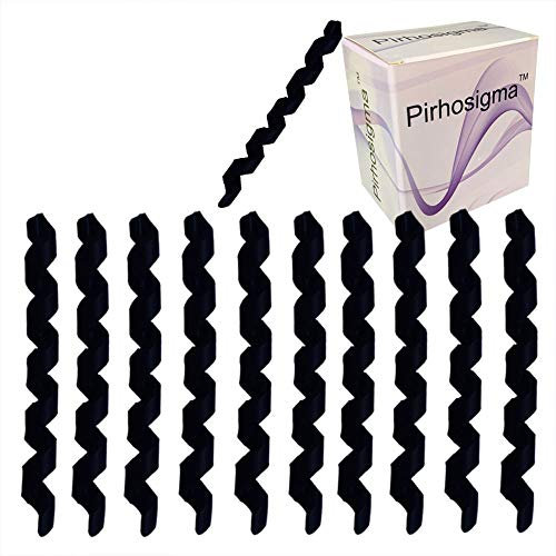 Pirhosigma 10 X Black Wrap Spiral Bicycle Cable Sleeve Rubber Housing Protector Frame Guard for MTB Bike Shift Brake Line Pipe Anti-Friction