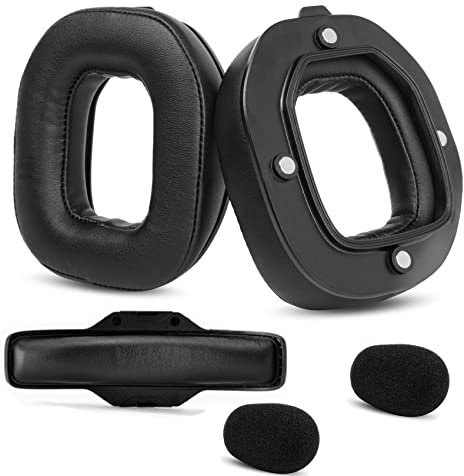 YunYiYi Ersatz-Ohrpolster aus Schaumstoff, kompatibel mit Astro A40 TR Gaming-Headset-Abdeckung