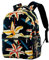 Niedliche Rucksäcke, kühne Tigerlilie, Blumenmuster, Studenten, modische Schultertasche, Büchertasche, Damen, Reiserucksack, Herren, lässiger klassischer Rucksack