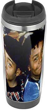 Profiles Kenan & Kel 90s - Travel Mug, Thermal Insulated Cup for Hot and Cold Beverages Drinks